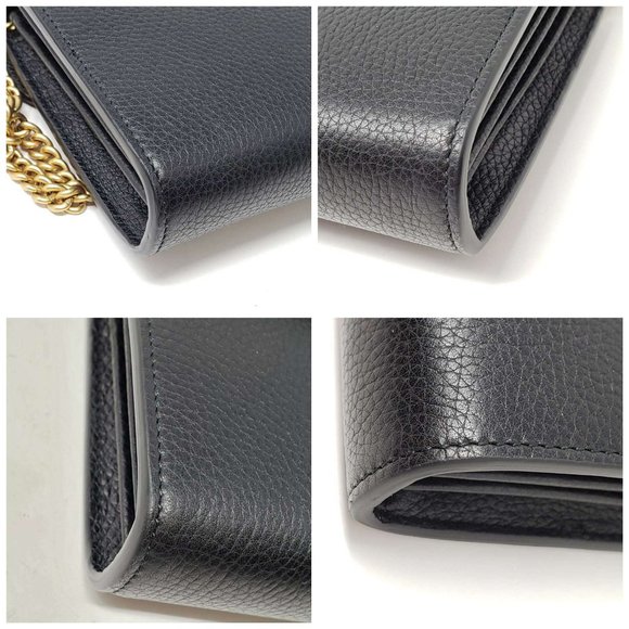 Gucci Marmont GG Wallet on Chain Crossbody Bag - Picture 9 of 15